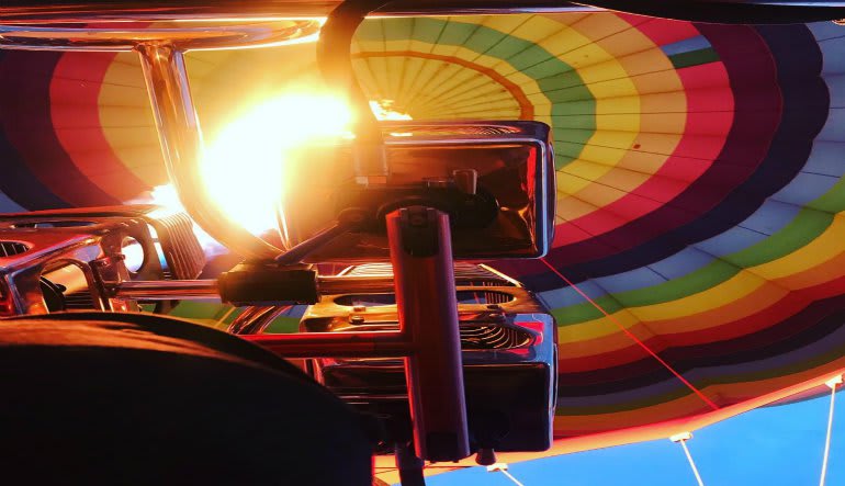 phoenix arizona hot air balloon ride sonoran desert