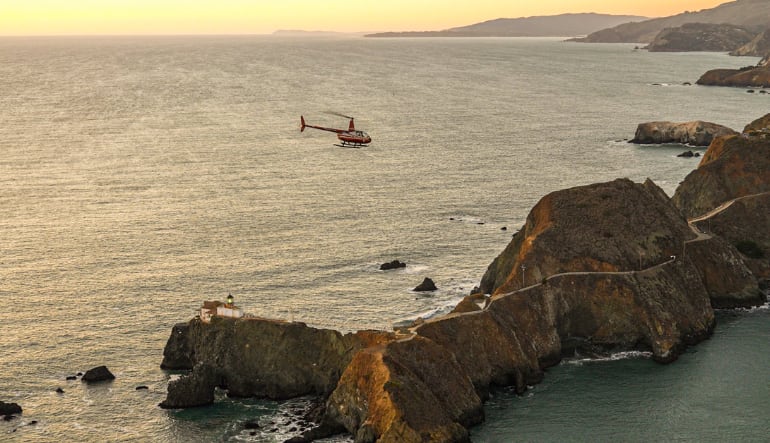 san francisco helicopter tour bay area ride alcatraz island flight