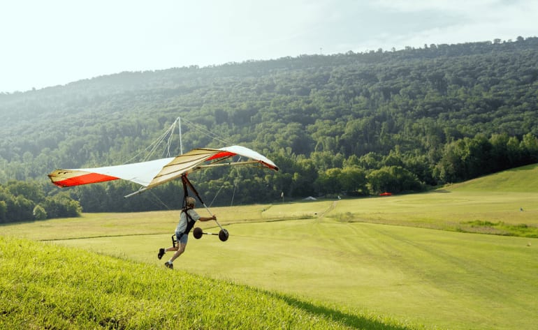 Hang Gliding Chattanooga - 1,500ft Flight