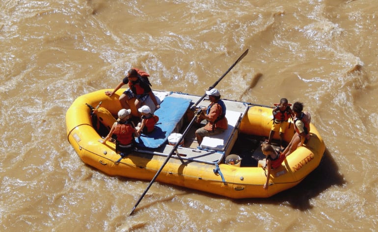 Colorado River Scenic Boat Cruise Moab Aerial View