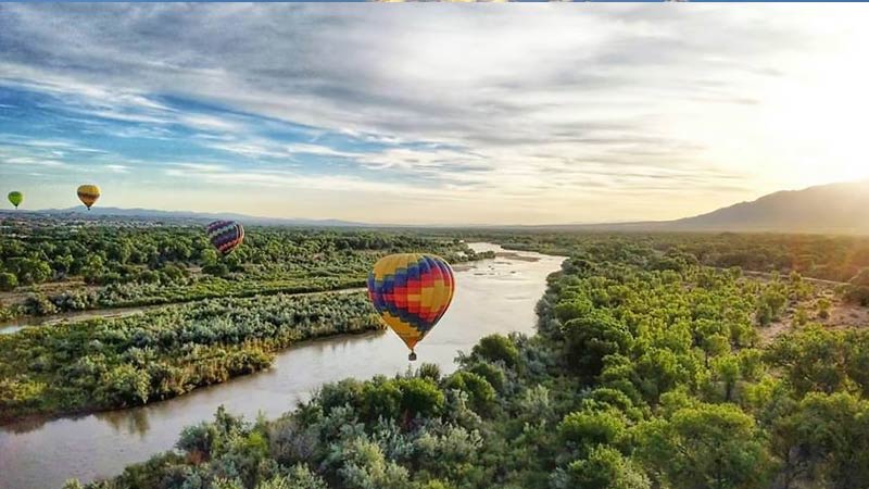 Hot Air Balloon Ride Phoenix Sunrise Sonoran Desert