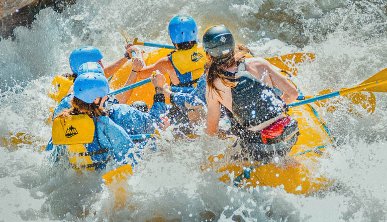 Whitewater Rafting The Numbers, Granite Outpost - Half Day