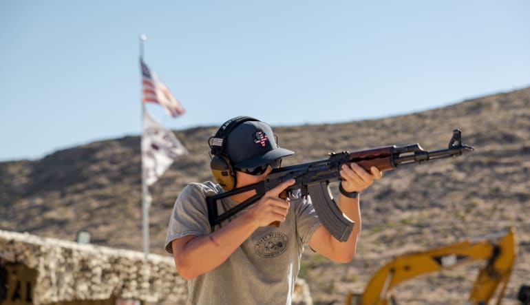 Outdoor Shooting Experience - Las Vegas