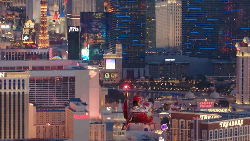 Las Vegas helicopter tour city lights night flights VIP strip ride