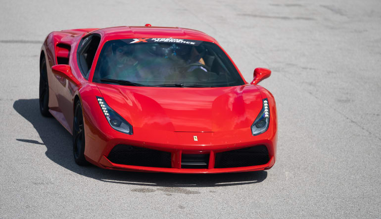 Ferrari 488 GTB 3 Lap Drive, Worldwide Technology Raceway - St Louis