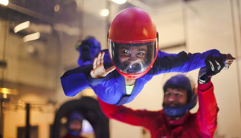 iFly Skydiving vertical wind tunnel