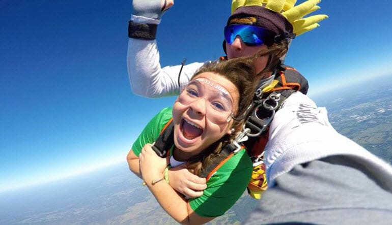 Sky Diving Orlando Tampa Bay Florida Skydive skydiving tandem jump parachute sky dive parachuting