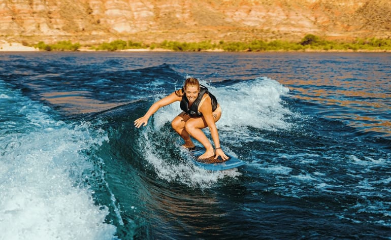 Captained Surf Boat Tour Rental, Quail Creek State Park - 2 Hours