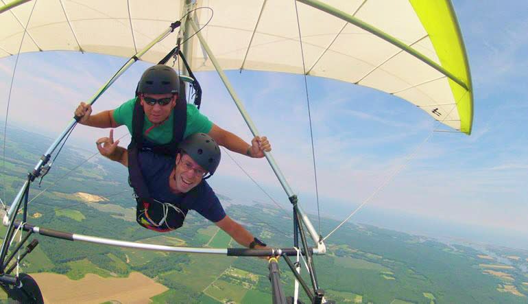 Hang Gliding Virginia - 2,000ft Flight