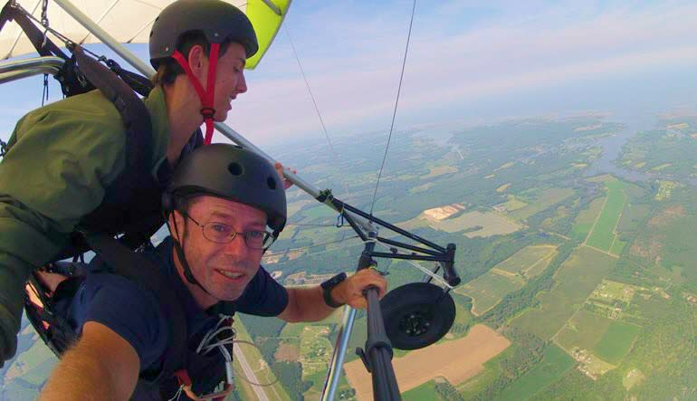 Hang Gliding Virginia - 2,000ft Flight