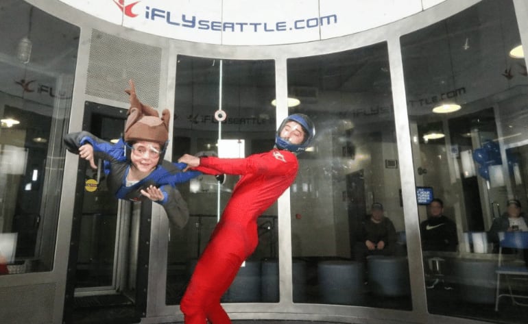 Indoor Skydiving iFLY Seattle - 4 Flights