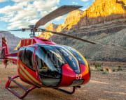 Grand Canyon Helicopter Tour with Floor Landing, Champagne Picnic and Strip Tour