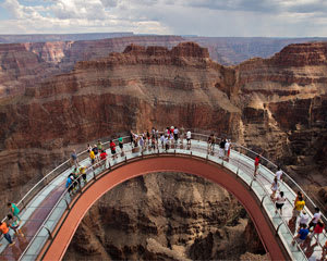 Grand Canyon Helicopter Tour West Rim & Skywalk Express Tour - 90 Minute Flight (FREE ROUND TRIP SHUTTLE FROM HOTEL!)