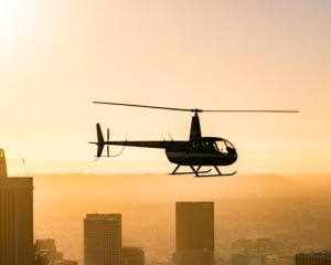 Private Helicopter Tour Los Angeles, Sunset Champagne Flight - 1 Hour