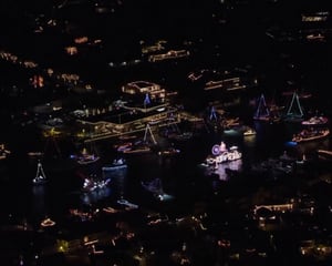 Helicopter Tour Newport Beach, Holiday Lights - 20 Minutes