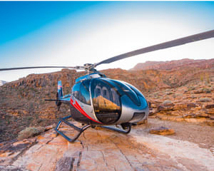 Helicopter Tour Vegas to Grand Canyon West Dual Landings, 7.5 Hours