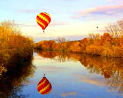 Hot Air Balloon Ride Upstate NY - 1 Hour Flight