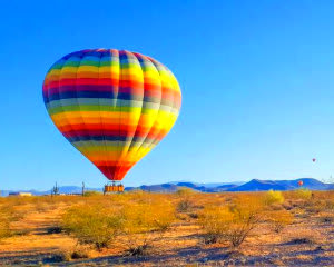 Hot Air Balloon Ride Phoenix Area, Private Charter Flight - 1 Hour