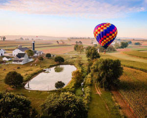 Hot Air Balloon Ride Lancaster, Pennsylvania - 1 Hour Flight