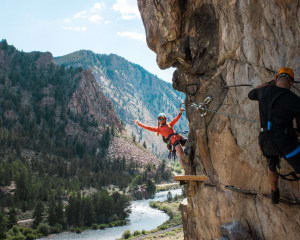 Mt. Blue Sky Via Ferrata Tour - Half Day