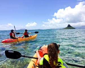 Oahu Kayak and Hike Tour Chinaman's Hat Mokoli’i, 4 Hrs