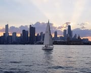 Private Skyline Sunset Sailing, Chicago - 2.5 Hours (up to 6 People!)