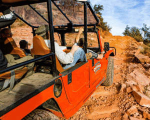 Private Cliff Hanger Trail Hummer Tour Sedona - 2 Hours