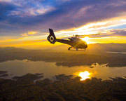 Sunset Grand Canyon Helicopter Tour with Canyon Floor Champagne Landing