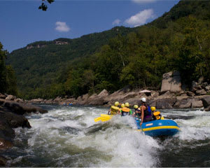 Whitewater Rafting West Virginia, Lower New River Peak Rates - 6 hours