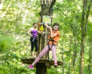 Zipline Treetop Adventure Derwood, Maryland  - 3 Hours