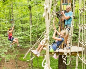 Zipline Treetop Adventure Cleveland, Strongsville - 3 Hours