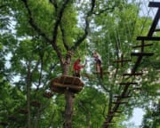 Beginner Zipline and Aerial Course Adventure Omaha, Ashland - 1 Hour